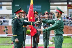 Chiến sĩ mới TP Hồ Chí Minh tuyên thệ nhận nhiệm vụ