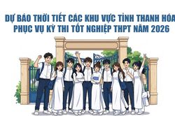 [Infographics] Dự báo thời tiết các khu vực tỉnh Thanh Hóa phục vụ kỳ thi tốt nghiệp THPT năm 2026