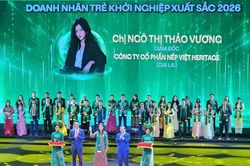 Vinh danh 86 doanh nhân trẻ khởi nghiệp xuất sắc năm 2026