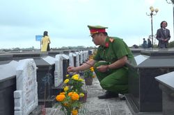 Thăng Điền lấy mẫu 87 mộ liệt sĩ chưa có thông tin