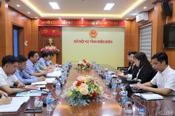 Quỹ Phát triển Khu vực Hạnh phúc (FAD) Hàn Quốc làm việc tại tỉnh Điện Biên