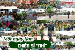 [Video] Một ngày làm chiến sĩ 'nhí'
