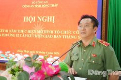 Đồng Tháp: Sơ kết 1 năm thực hiện mô hình Công an địa phương hai cấp