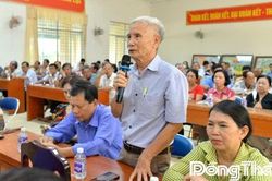 Cử tri kiến nghị nhiều vấn đề dân sinh