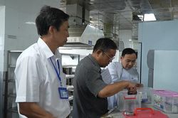Rà soát vệ sinh an toàn thực phẩm tại Khách sạn Hải Âu