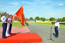 Lữ đoàn 101 tổ chức lễ tuyên thệ chiến sĩ mới năm 2026