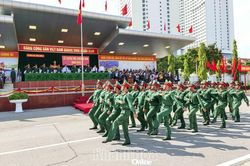 330 chiến sĩ mới Lữ đoàn Đặc công 5 tuyên thệ hoàn thành nhiệm vụ