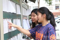Hơn 10.000 thí sinh đến làm thủ tục dự thi