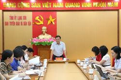 Thống nhất các nội dung chuẩn bị cho hội thi báo cáo viên, tuyên truyền viên giỏi cấp tỉnh năm 2026