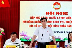 Tổ đại biểu số 02 HĐND tỉnh tiếp xúc cử tri tại khu vực Yên Bình