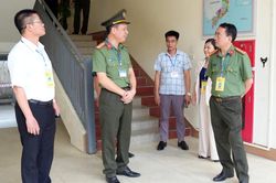 Kiểm tra công tác bảo đảm an ninh, trật tự tại các điểm thi tốt nghiệp THPT năm 2026