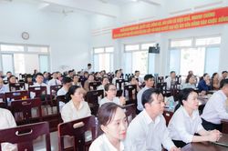 Hoàn thành sơ khảo Hội thi Báo cáo viên Cụm thi số 5