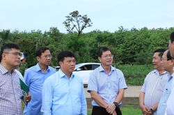 Bí thư Tỉnh ủy Lâm Đồng Y Thanh Hà Niê Kđăm kiểm tra dự án trường liên cấp ở Đắk Wil