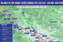 Dự án đường sắt 203.000 tỷ đồng: TP. Hải Phòng hoàn tất đo đạc thu hồi đất