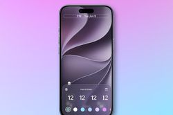 iOS 27 cho phép thu nhỏ đồng hồ màn hình khóa: Giải pháp tối ưu cho hình nền iPhone