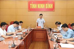 Hội nghị kiểm điểm tiến độ lập các đồ án Quy hoạch đô thị và nông thôn thuộc thẩm quyền phê duyệt của UBND tỉnh