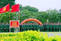 Trường Trung cấp Kỹ thuật Tăng Thiết giáp tổ chức Lễ tuyên thệ chiến sĩ mới năm 2026