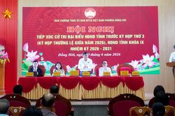 Đại biểu HĐND tỉnh tiếp xúc cử tri trước kỳ họp thứ 3, HĐND tỉnh khóa IX