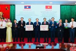 Hội đàm trao đổi kinh nghiệm công tác mặt trận với các tỉnh Bò Kẹo và U Đôm Xay