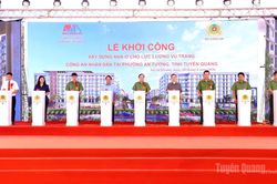 Khởi công Dự án xây dựng nhà ở cho lực lượng vũ trang CAND và phát động Tháng hành động vì môi trường năm 2026