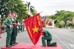Lữ đoàn 210 tổ chức Lễ tuyên thệ chiến sĩ mới