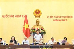 Khai mạc Phiên họp thứ 3 của Ủy ban Thường vụ Quốc hội