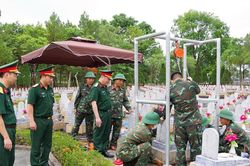 Quảng Trị: Tìm kiếm, quy tập được 4 hài cốt liệt sĩ tại khu vực Bệnh viện Đa khoa Thạch Hãn
