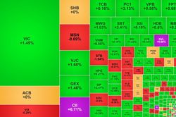Cổ phiếu bất động sản 'đồng khởi' kéo VN-Index về lại mốc 1.800 điểm