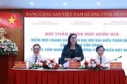 Nghiên cứu, luận giải sâu sắc những điểm mới trong Văn kiện Đại hội XIV