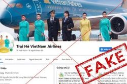 Vietnam Airlines cảnh báo các hình thức lừa đảo hàng không