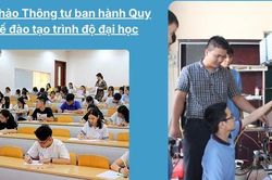 Dự thảo Thông tư quy chế đào tạo trình độ đại học: Lấy người học làm trung tâm, thúc đẩy học tập suốt đời