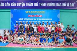 Khai giảng các lớp thể thao hè năm 2026