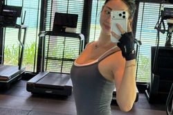 Lương Thùy Linh khoe body 'đốt cháy' phòng gym, nhìn là khó rời mắt