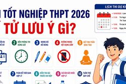 Thi tốt nghiệp THPT 2026: Những lưu ý quan trọng để tránh vi phạm quy chế