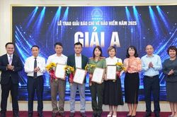 23 tác phẩm đạt Giải báo chí về bảo hiểm năm 2025