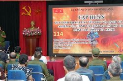 Phường Láng xây dựng bản đồ số hóa phòng cháy, chữa cháy
