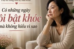 Phụ nữ trong thời kỳ mãn kinh: Có những ngày tôi bật khóc mà không hiểu vì sao