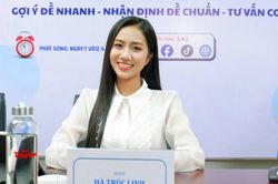 Hoa hậu Hà Trúc Linh trả lời cực mượt đề Văn: Không cần ép mình trở thành Steve Jobs