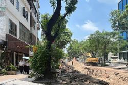 Nhanh chóng khắc phục vi phạm trong thi công chống ngập khu vực nội đô