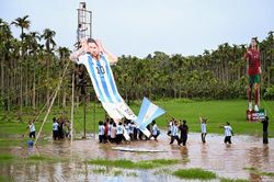 Cổ vũ World Cup kiểu Ấn Độ