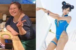 Người mẹ Nhật gây sốt khi giảm 28 kg, hóa thân thành nhân vật game
