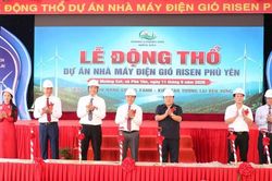 Sơn La khởi công dự án nhà máy điện gió với tổng vốn đầu tư 2.940 tỉ đồng