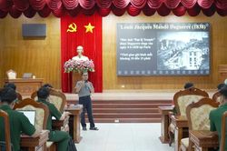 Bộ đội Biên phòng Thành phố Hồ Chí Minh bồi dưỡng nghiệp vụ cho cán bộ, quân nhân làm công tác tuyên truyền