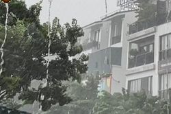 Cảnh báo mưa lớn cục bộ, mưa đá, gió giật mạnh ở Trung Bộ và Nam Bộ