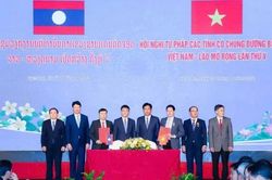 Nhìn lại dấu ấn 6 Hội nghị Tư pháp các tỉnh có chung đường biên giới Việt Nam-Lào