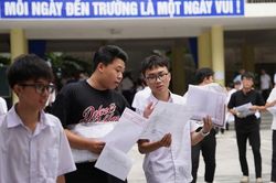 Thí sinh đánh giá môn toán 'dễ thở'