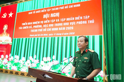 TP Hồ Chí Minh triển khai nhiệm vụ diễn tập tác chiến xã, phường, đặc khu