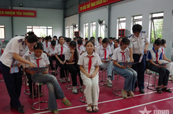 Đoàn Trinh sát số 1 tuyên truyền phòng, chống ma túy tại Hải Phòng