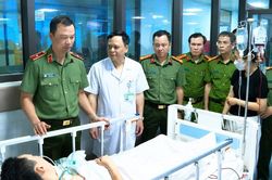 Chạy đua giành sự sống cho cảnh sát trọng thương khi làm nhiệm vụ