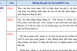 Hướng dẫn giải đề môn Ngữ văn tốt nghiệp THPT 2026